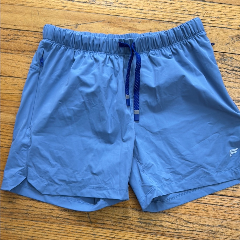 Fabletics- Men's Blue Athletic Shorts
